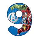 Avengers Number 9 Edible Icing Image